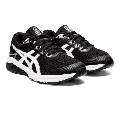 Asics Buty biegowe GT 1000 8 GS (Rekreacyjne) czarne dziecięce